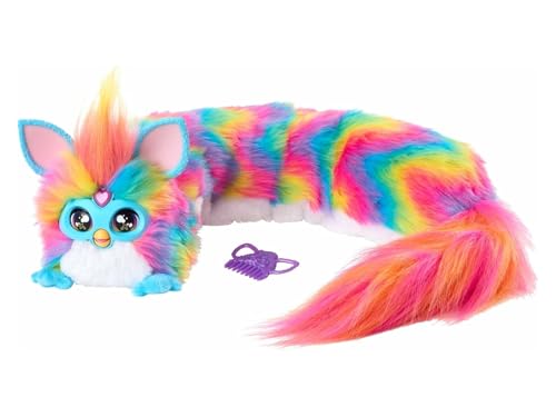 DJ Furby – Peluche Interactivo con música, Luces y Juegos – 5 Modos, más de 1.000 Combinaciones – Habla español y furbish – A Partir de 6 años – Sin App ni conexión a Internet