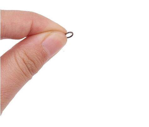 1 Box(1450PCS) Assorted Sizes Metal Closed Open Jump Rings Connecters for Necklace Bracelet DIY Jewelry Making Findings Kits(3mm 4mm 5mm 6mm 7mm 8mm 10mm)(Silver)