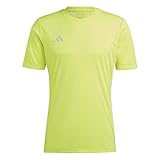 V-Ausschnitt adidas Men\'s TABELA 23 JSY T-Shirt, Team solar Yellow 2/White, XL