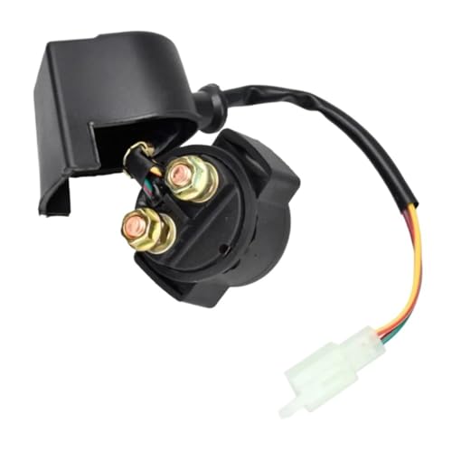Démarreur électrique GY6 à 2 broches avec relais solénoïde pour moto 50cc à 150cc