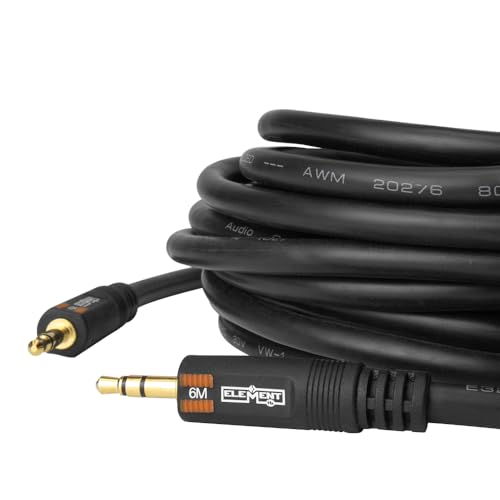 Cable estéreo 3.5mm mini a mini 6 metros miniatura 5