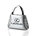 Lexus Clear Crystals Purse Style Key Chain