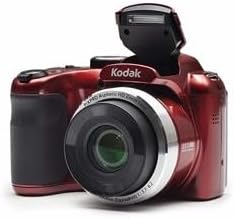 Miniatura 9 de Kodak PIXPRO AZ255 Astro Zoom - Cámara digital de 16MP (rojo) con cargador de batería AA/AAA rápido con 4 baterías recargables AA 2700 Mah, tarjeta