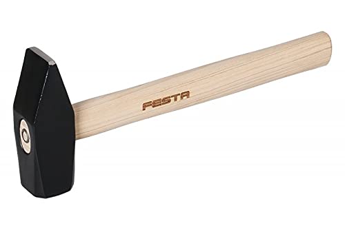 FESTA - Martillo profesional, 8000 g, 90 cm, mango de fresno.