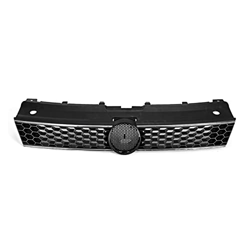 Parrilla parachoques delantero coche GTI para VW Polo 6R 2009-2014 ABS