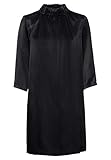 Twillkleid mit Dreiviertelärmeln