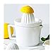 RWX Exprimidores Manuales De Cerámica, Exprimidor Manual De La Mano De Los Cíteres De Limón Portátil, para La Taza De Juicer De Frutas del Hogar, Fácil De Limpiar (Color : 375ml)