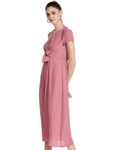 Image of Amazon Brand - Eden & Ivy Women's Polyester Empire Waist Midi Dress