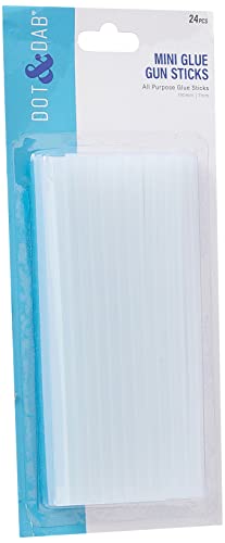 Dot and Dab Glue Gun Sticks - Mini (24 Pack)