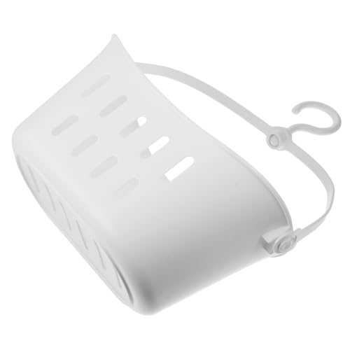 JECOMPRIS Cestino Sospeso da Bagno in Plastica Resistente Organizer Appendiabile per Doccia con Design Superfici Lisce Antigraffio per Prodotti da Bagno e Snack