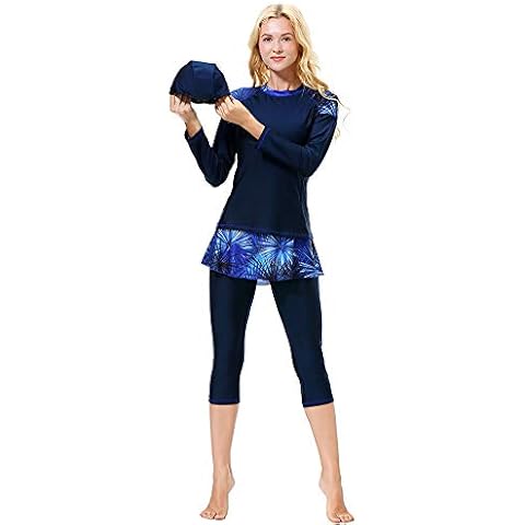 TianMaiGeLun Modest Full Coverage Swimsuit Cover