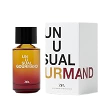 Zara Unusual Gourmand Eau De Parfum Mens Perfume 100ml 3.38 fl oz Juicy Pear, Velvety Iris & Salty Musk Accord