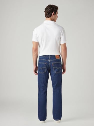 Image of Levi's Mens 527 Mid Rise Bootcut Fit Cotton Stretch Blend Jeans