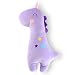 Apomelo Unicorn Car Seat Belt Pillow Cute Pet Strap Belt Cushion Toy for Kids, Neck Support Pillow,Adjustable Pillow Pad Vehicle Car Buddy, Happy Unicorn