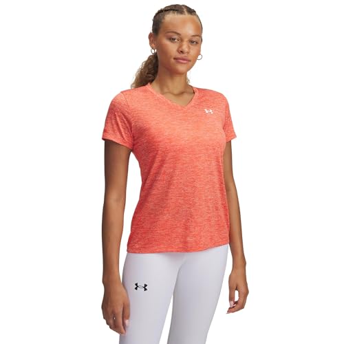 Image of Under Armour Women's Tech Twist V Neck Short Sleeve T-Shirt