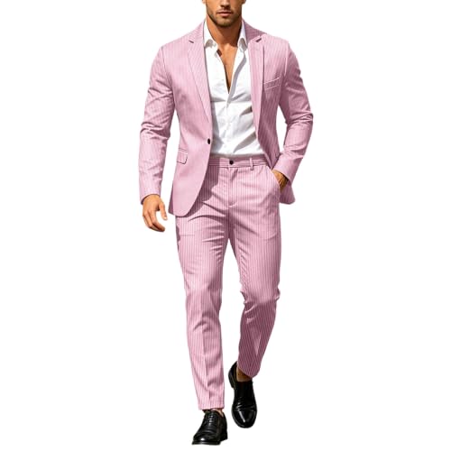 Costume pour homme anti-plis en textile solide pour rester impeccable au travail et aux mariages