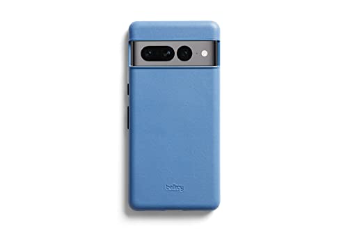 Bellroy Étui en Cuir pour Pixel 7 Pro coque fine anti-rayures bleue