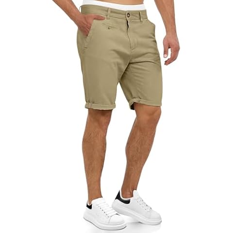 Short chino ZOXOZ kaki pour homme Cover