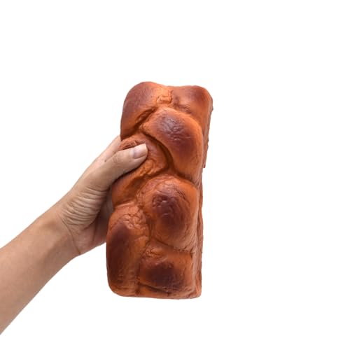 Image of Squishy English Bread 7.9 inch Colossal Slow Rising Squishies Scented Toy(Chocolate )