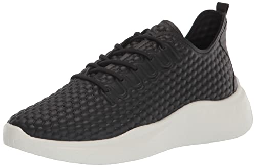 Basket femme ECCO dentelle thérapeutique en cuir confort