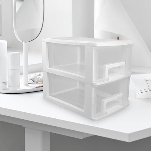 Boîte de rangement de documents plastique à tiroirs solides pour petits objets
