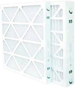 24x24x2 MERV 10 Furnace Air Filters by Glasfloss. (12 Pack)