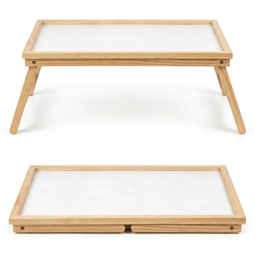 Nakloe - Bandeja para Cama - Mesa para Cama - De Madera - 50x30x21