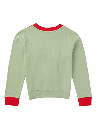 Image of Cub McPaws Girls Fashion Sweatshirt | Tie Dye | Sequin | for 4 to 12 Years Kids