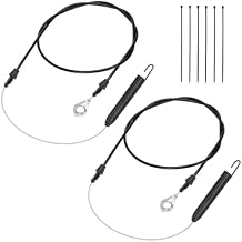 HIAORS 532435111 435111 Deck Engagement Clutch Cable for Craftsman YS4500 YT4000 42" Riding Lawn Mower Poulan Pro Sears AYP Lawnmower Replacement Parts Number 408714 532408714 1972572 Pcs