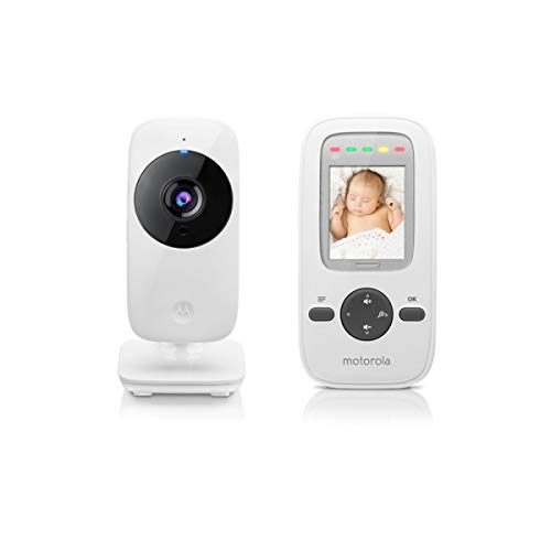 Image of Motorola MBP481 2.4 GHz Digital Video Baby Monitor with 2-Inch Color Display, Digital Zoom, and Infrared Night Vision