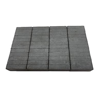 AZ Industries Ceramic Domino Magnet, 48-Pack, 1 7/8 x 7/8 x 3/8 Rectangular Magnets