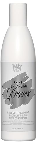 Punky Colour 3-in-1 Clear Hair Gloss Spray - Color Shine Glosser, Long-Lasting Hair Shine & Smooth Glossy Finish, 8.5 fl oz