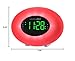 HANNLOMAX HX-162CR AM/FM PLL Radio with Alarm Clock, RGB Mood Light (7 Colors) and Dynamic Mode, 1