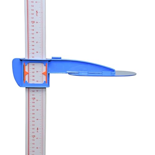 Image of Height Measuring Scale Stadiometer For Adults and Children | 210cm Range | Accurate Readings | Portable and Light Weight | Unbreakable Base for Height Measurement | Premium Height Gauge