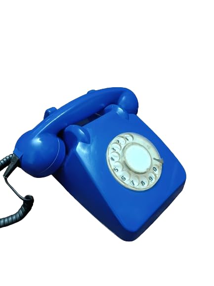 Vintage Style Rotary Dial Landline Telephone, Blue Color HMV Studio (B0DDHZ39SJ) Amazon Price History, Amazon Price Tracker