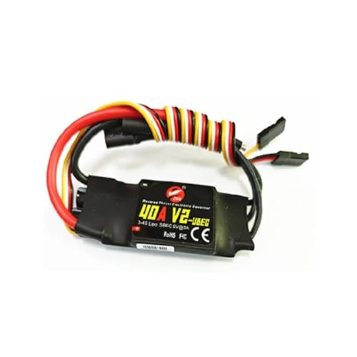ESC Brushless 40A pour drone F450 et S500 : système d'alimentation 7V-25V
