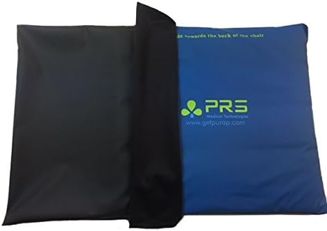 PURAPCover Wheelchair Cushion - Removable and Washable - 18" x 20" x 1.5" (Black)