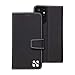SafeSleeve EMF Protection Anti Radiation Samsung Galaxy Case: Galaxy S21 Ultra RFID Card Holder Blocking Wallet, Adjustable Stand Cell Phone Case, Vegan Leather, for Women & Men (Black)