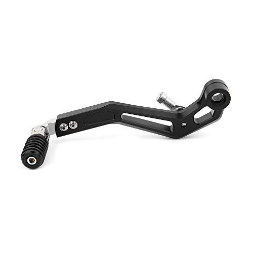 GUAIMI Motorcycle Shift Lever Adjustable Gear Shifter Folding Shift Lever for Suzuki DL650 2011-2020 V-Strom 650 XT 2015-2020 (Black+Silver)