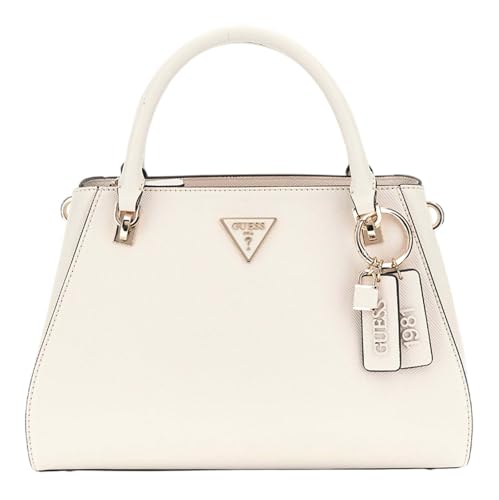 GUESS Noelle Luxury Satchel, cabas sac à main rigide avec bandoulière pour femme élégante