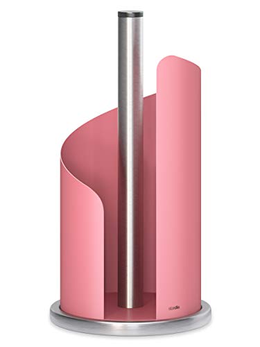 stardis Dérouleur de cuisine en acier inoxydable avec revêtement mat ø 15 cm. rose bonbon