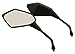 Neverlandback® Pair of Stealth Style Motorcycle Mirrors - Kawasaki, Suzuki, Honda, Victory