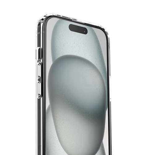 Coque pour iPhone 15 Plus transparente compatible MagSafe