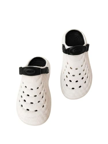 Image of Men's Clogs Mules for Men & Boys - CreamComfortable, Lightweight, Non-Slip, Waterproof, Stylish, Classic, Casual, Everyday Mules