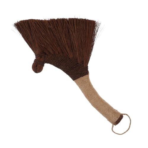 ULTECHNOVO Desk Mini Dust Mop Vietnamese Straw Broom Corner Cleaning Brush Brooms for Sweeping Indoor for Dust Removal