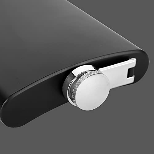 Mq Home Drinking Flask Gift Set,Drinking Flasks For Men With Black , 0.69Lb Drinking Flasks Set, 2 Stainless Steel Cup And 1 Funnel, Drinking Of Alcohol,Gift Box For Men, 7.7X6.9X4.5 (Mq-J001) #TOP1