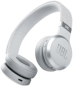 JBL LIVE 460 NC Wireless On-Ear Headphones with Adaptive Noise Ca...