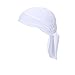 FakeFace Quickly Dry Moisture Wicking Breathable Sun UV Protection Sports Sweatband Headwear Cycling Running Adjustable Sweat Beanie Bandana Hat Bike Motorcycle Head Wrap Scarf Skull Cap Helmet Liner