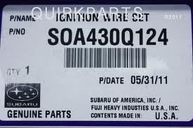 SUBARU IGNITION WIRE SETS LEGACY IMPREZA FORESTER