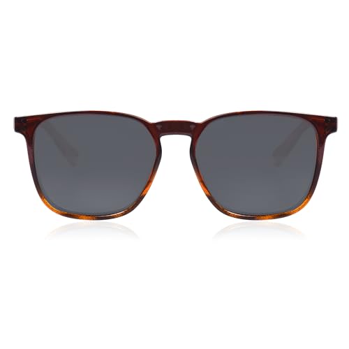 Image of Dervin Square Polarized UV Protected Sunglasses for Men and Women